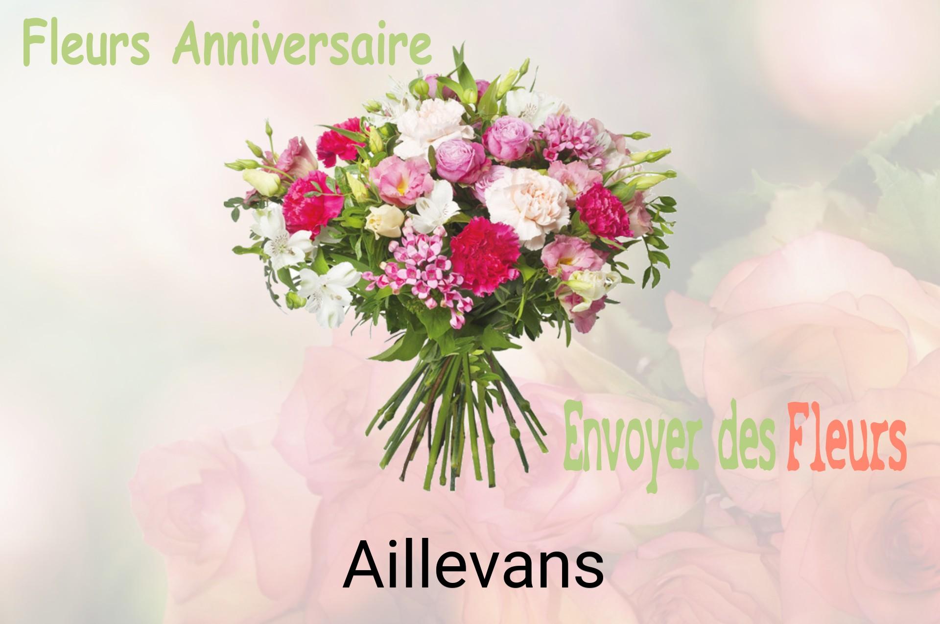 Bouquet de fleurs d’anniversaire livré à Aillevans